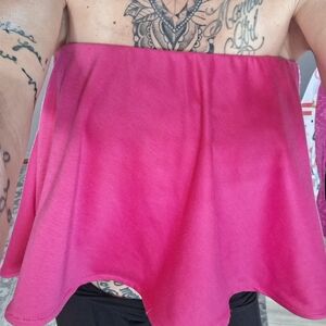 Judith March Pink Ombre Crop Top